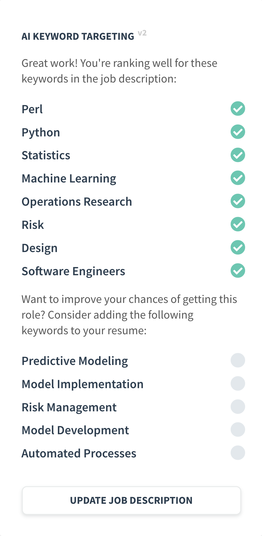 Ai powered free ats resume builder rezi